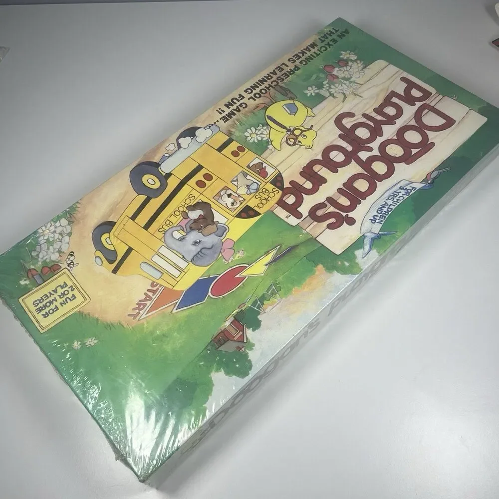 1985 Doogan’s Playground Preschool Game By Henard Industries. Rare And Sealed